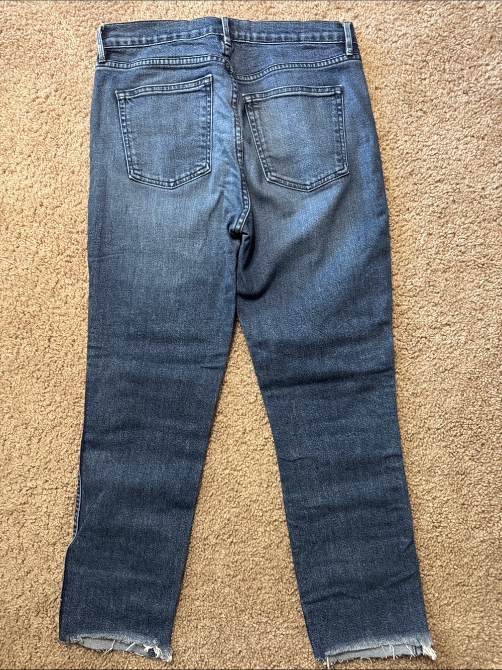 3x1 Women's Slim Straight Jeans in Faded Blue - Picture 4 of 4